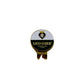 Golden Ball Marker With Magnetic Hat Clip Leo Golf Co.