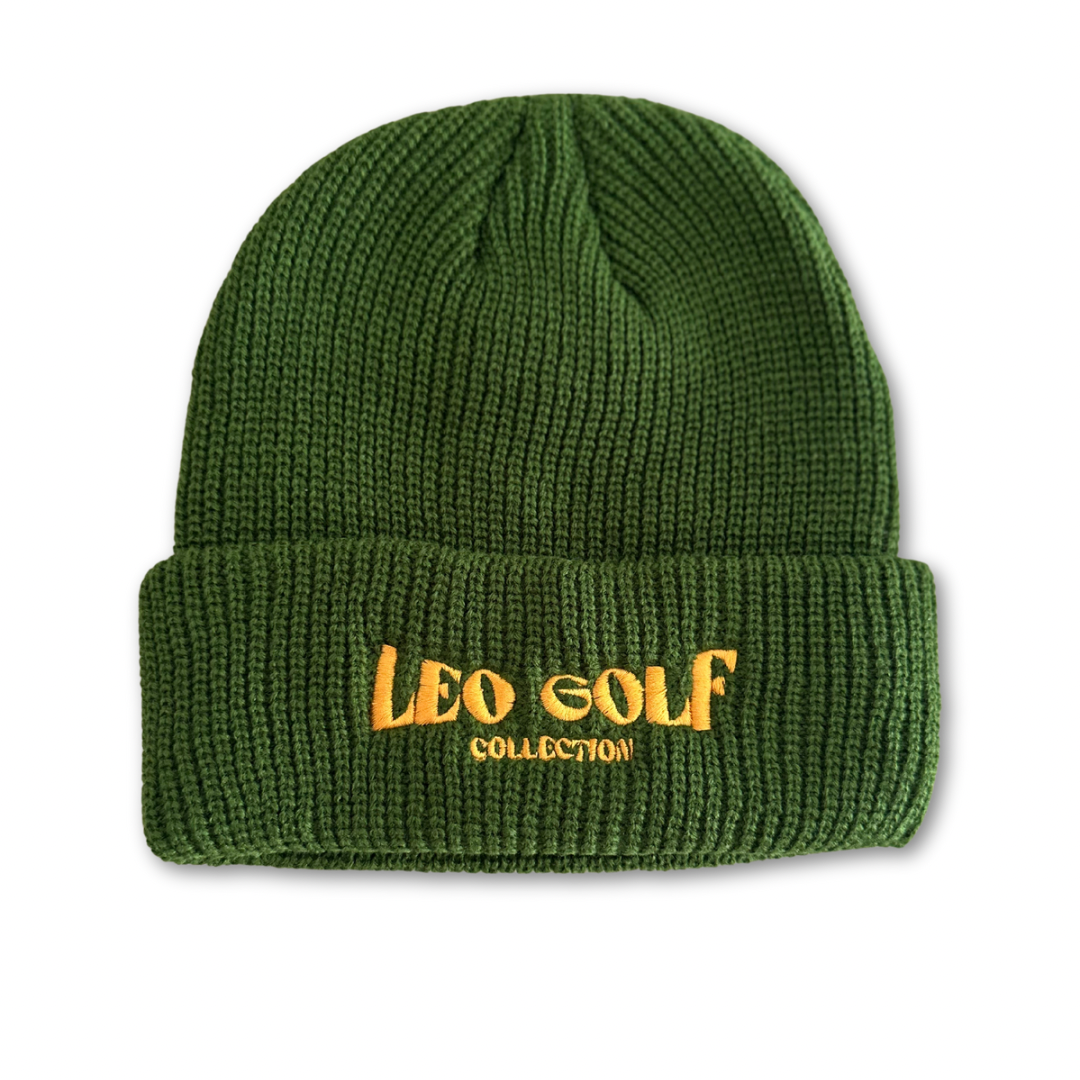 Ribbed Knit Golf Beanie - Winter Collection Leo Golf Co.