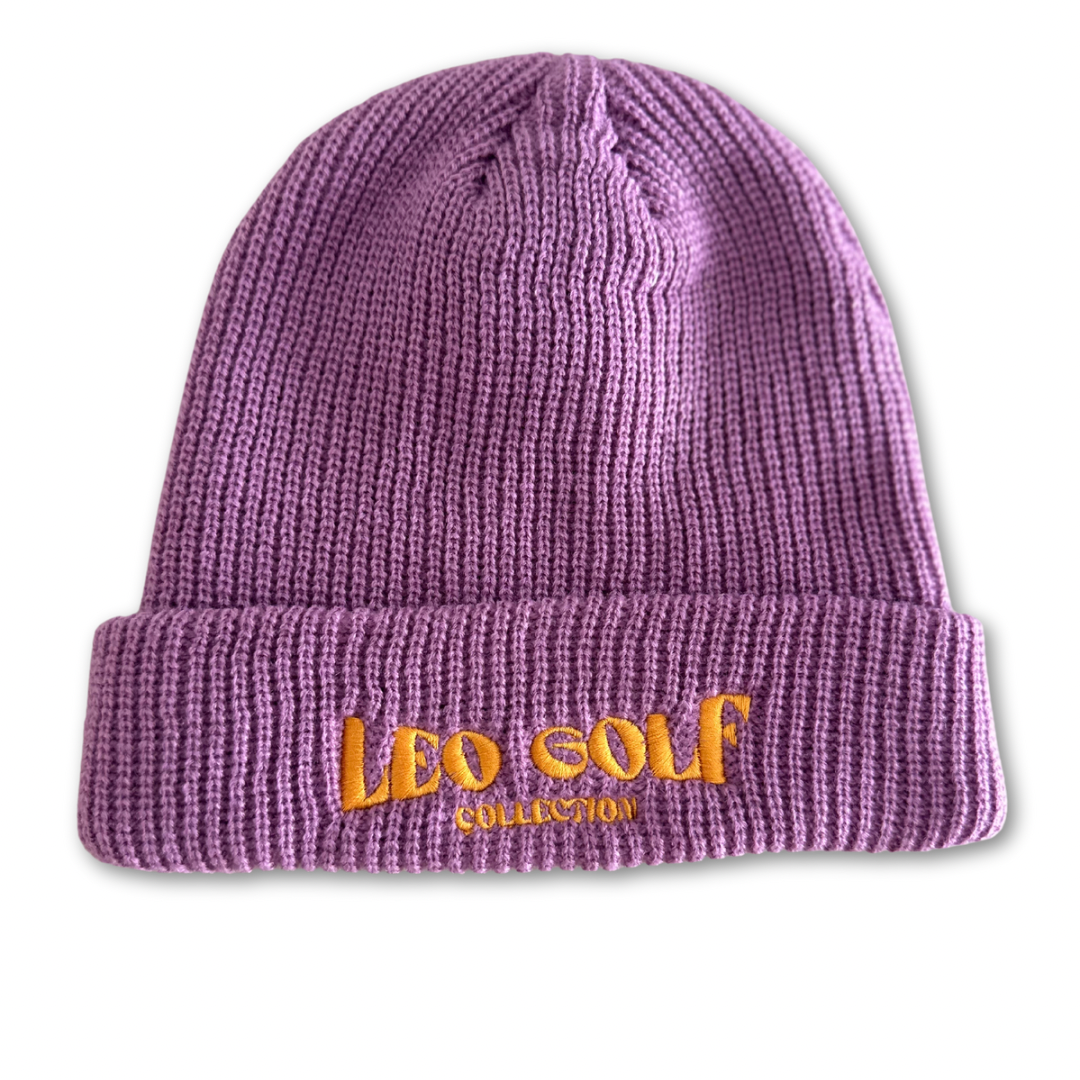 Ribbed Knit Golf Beanie - Winter Collection Leo Golf Co.