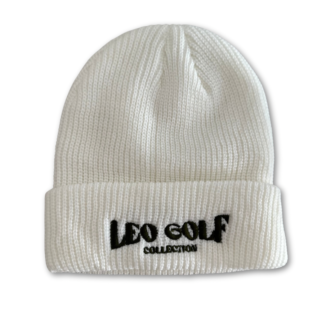 Ribbed Knit Golf Beanie - Winter Collection Leo Golf Co.